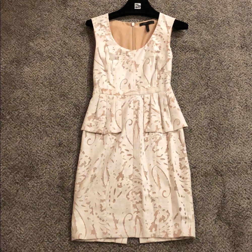 BCBG peplum dress